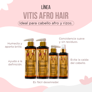 Afro Hair Vitis Kit 4 Piezas