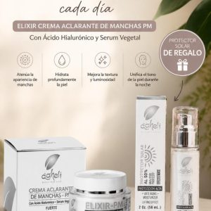 Elixir Crema Aclarante de manchas Aaheli Botanicals.
